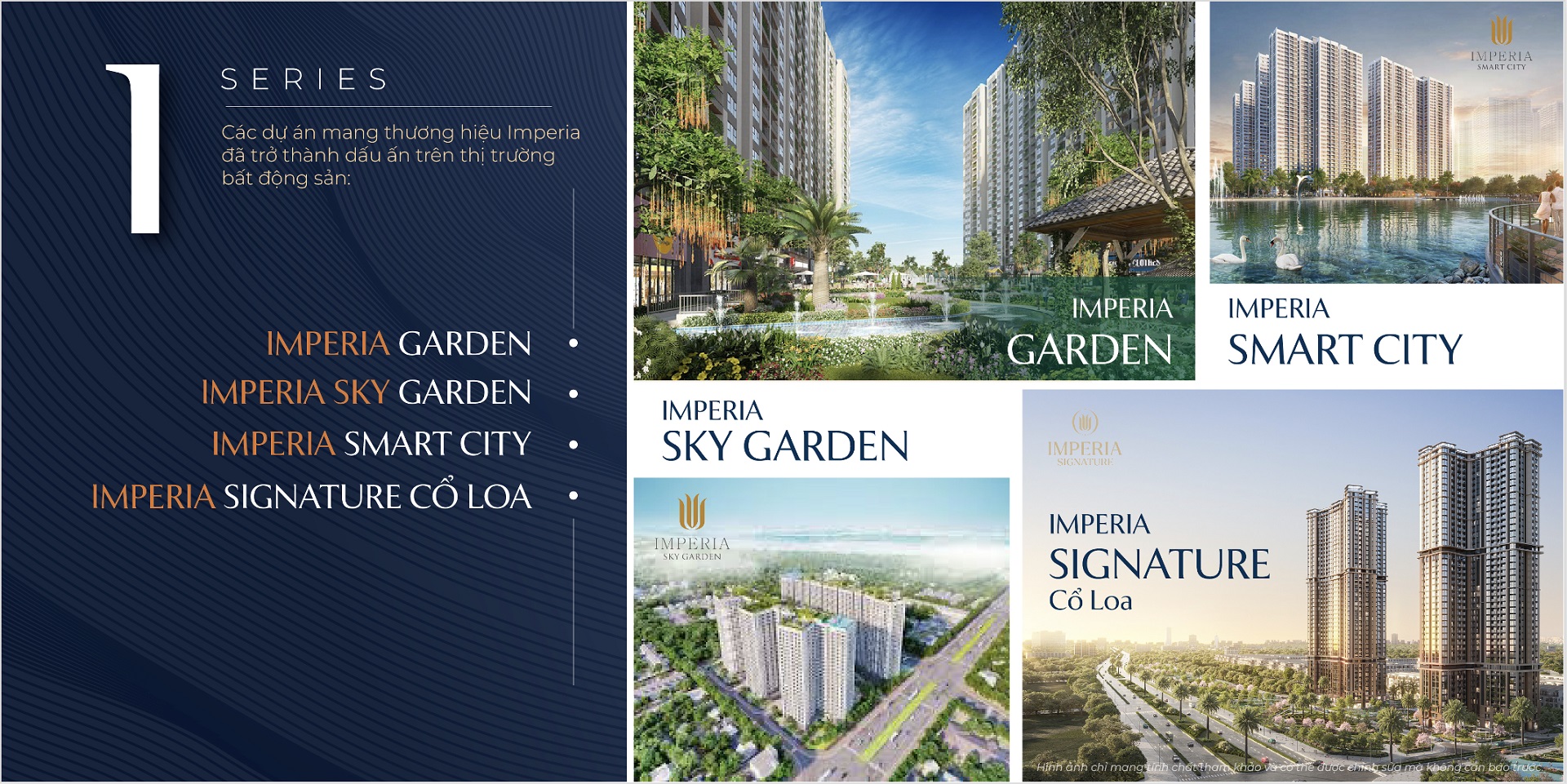 Chuỗi thương hiệu "Imperia" làm nên tên tuổi của MIK